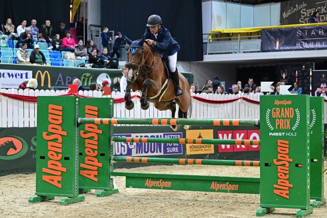 Sameh El Dahan (GBR) und WKD Balou Breeze. © horsicphotography