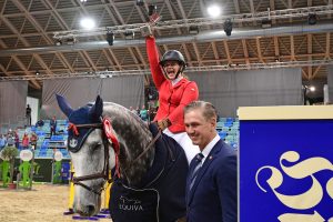 Große Freude bei Finalsiegerin Liza Budai (HUN). © HORSIC