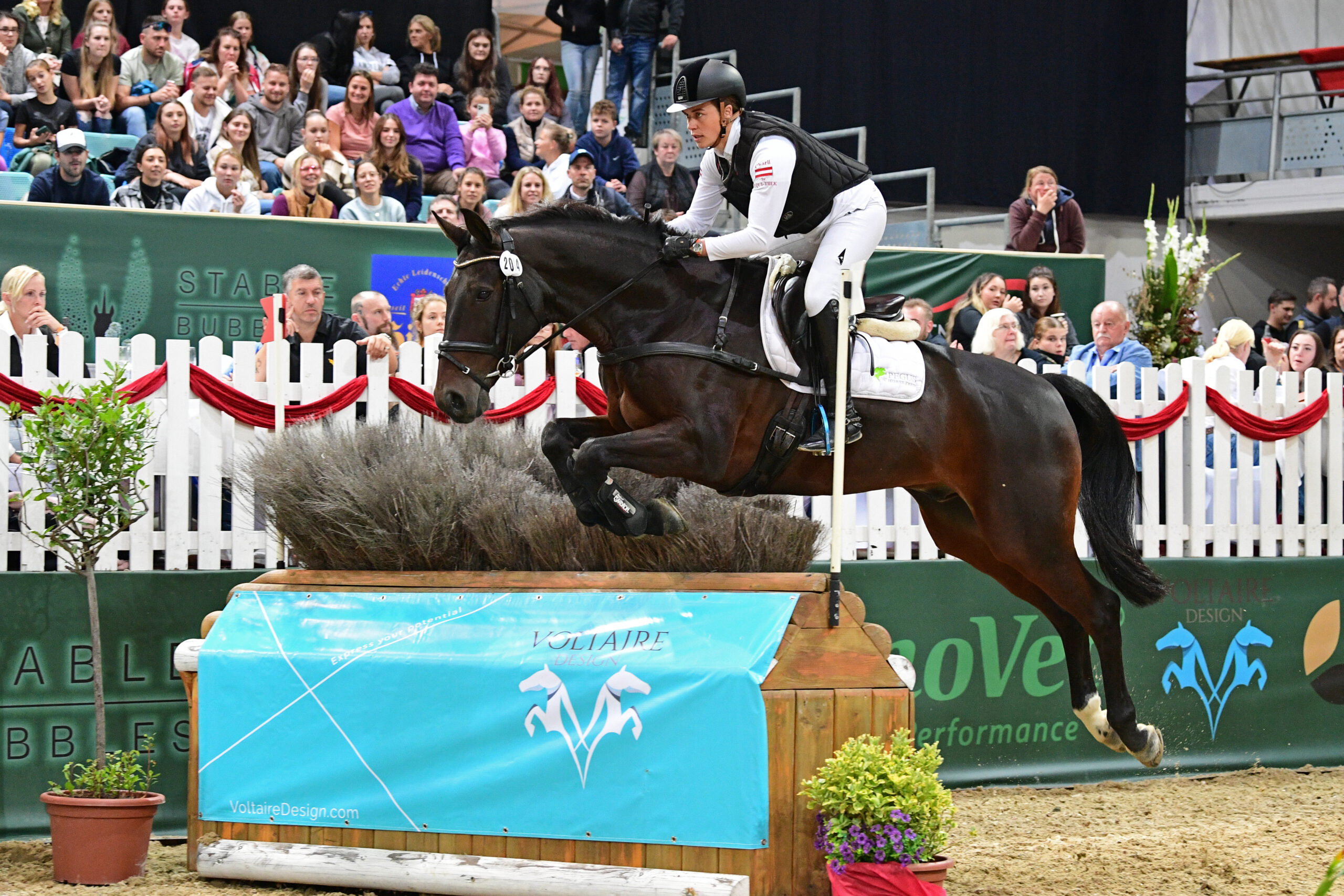 Charlotte Dobretsberger und Simsalabim MT. © HORSIC