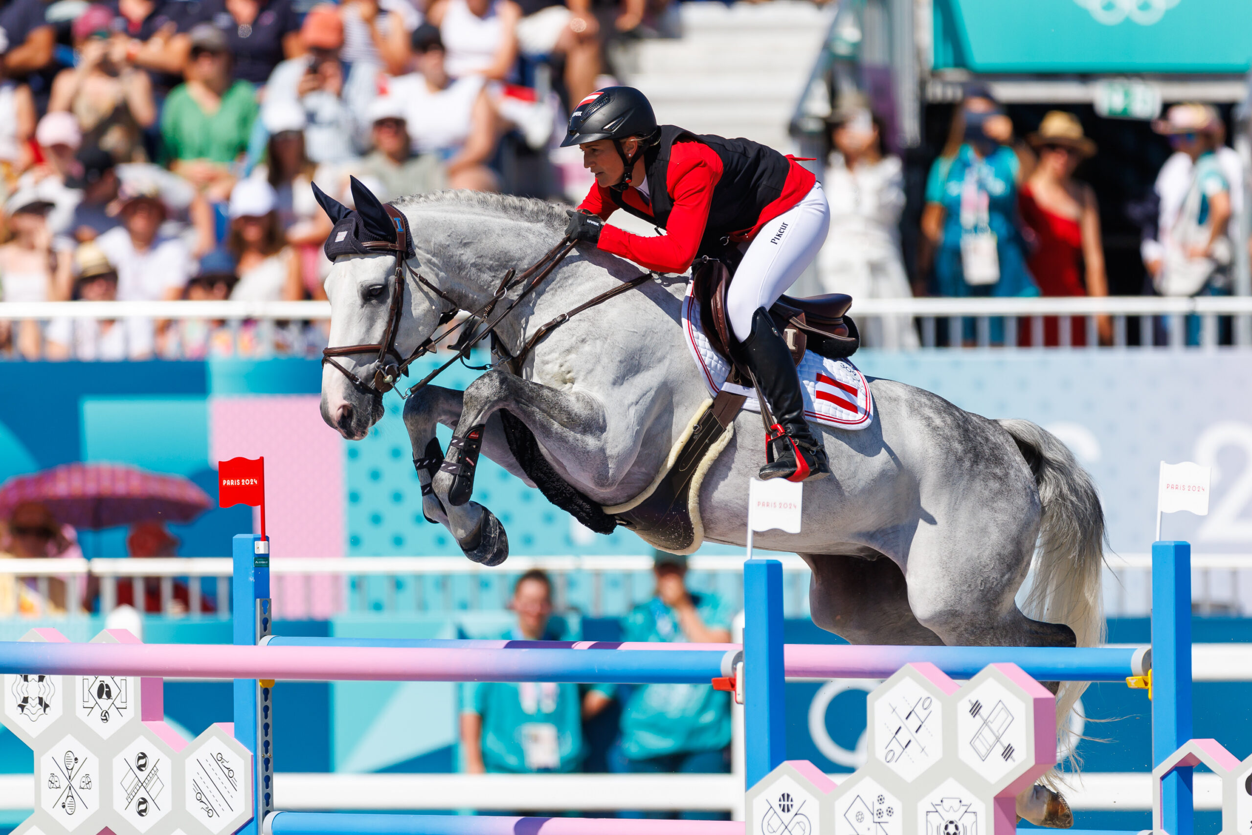 Olympiareiterin Katharina Rhomberg gehört natürlich zu den Favoriten auf den Sieg im Großen Preis vom Sportland NÖ. © Tomas Holcbecher