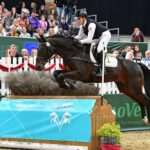 Die amtierende Staatsmeisterin Charlotte Dobretsberger startet in der Hallenvielseitigkeit. © horsicphotography
